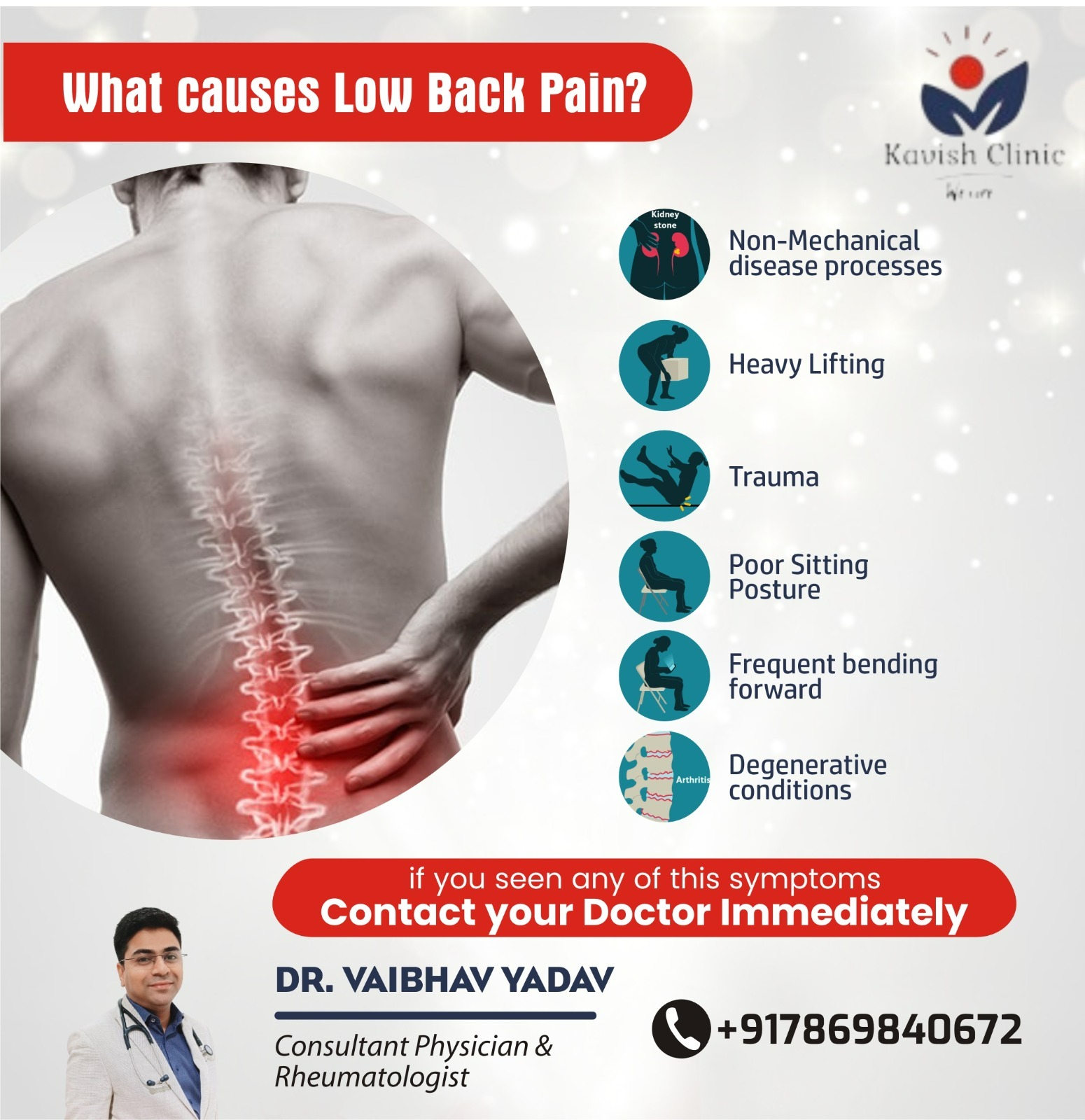 Low Back Pain Symptoms and Causes
